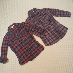 ⚠️ Final Price: Vintage plaid button up bundle